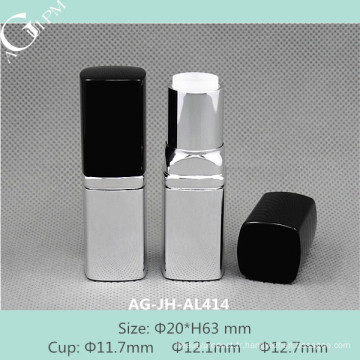 Tube d’AG-JH-AL414 AGPM nouvelle arrivée d’aluminium matériaux élégant Custom Square cosmétiques utilisation rouge à lèvres